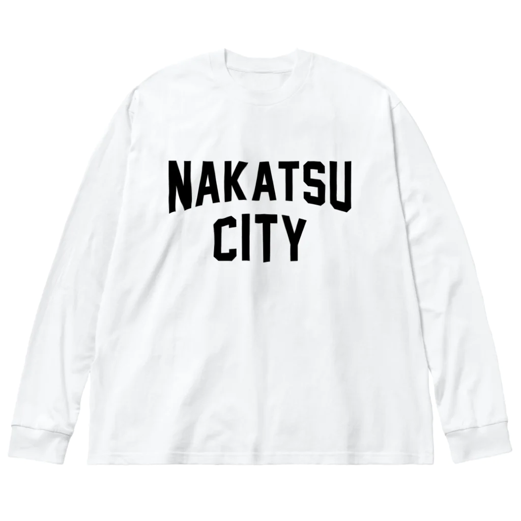 JIMOTOE Wear Local Japanの中津市 NAKATSU CITY Big Long Sleeve T-Shirt