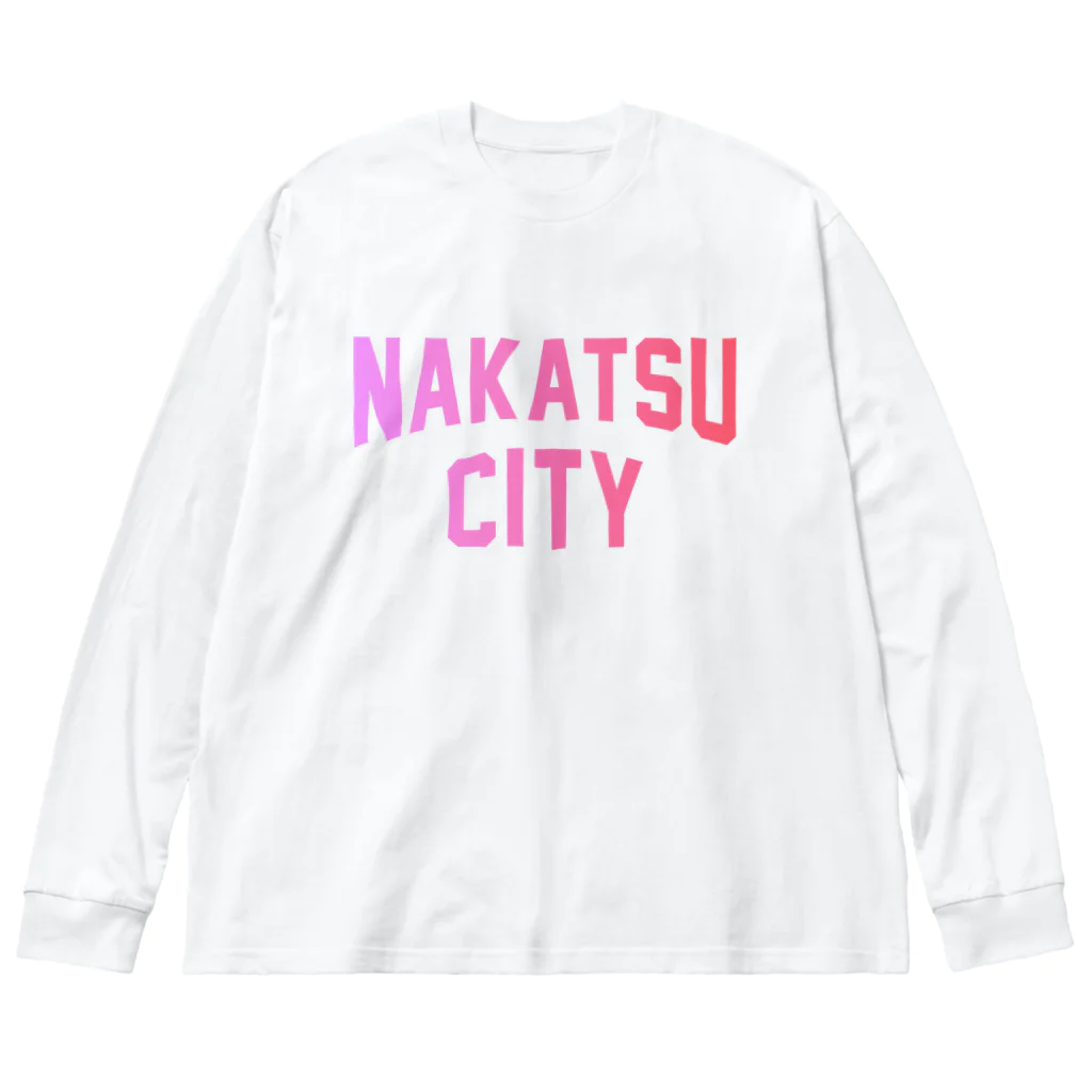 JIMOTOE Wear Local Japanの中津市 NAKATSU CITY Big Long Sleeve T-Shirt