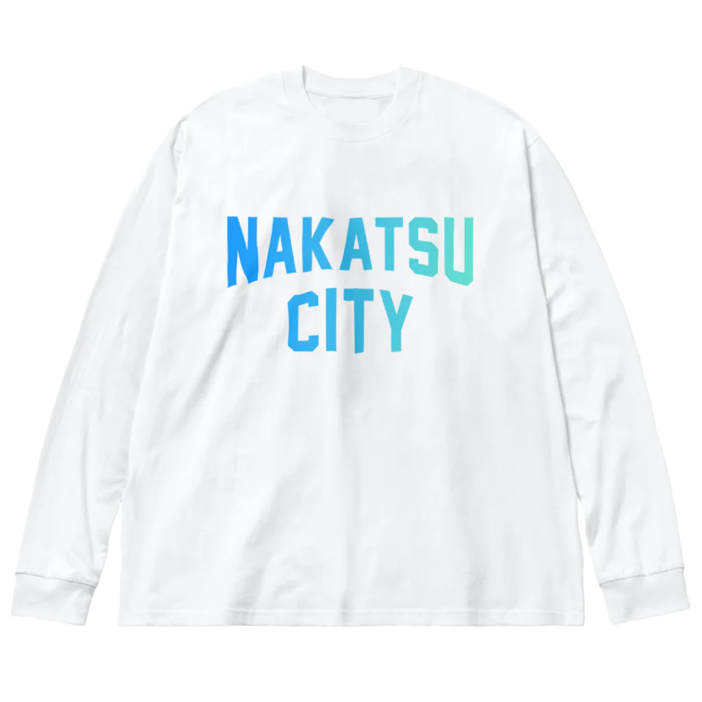 JIMOTOE Wear Local Japanの中津市 NAKATSU CITY Big Long Sleeve T-Shirt