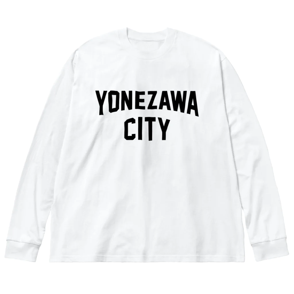 JIMOTOE Wear Local Japanの米沢市 YONEZAWA CITY Big Long Sleeve T-Shirt