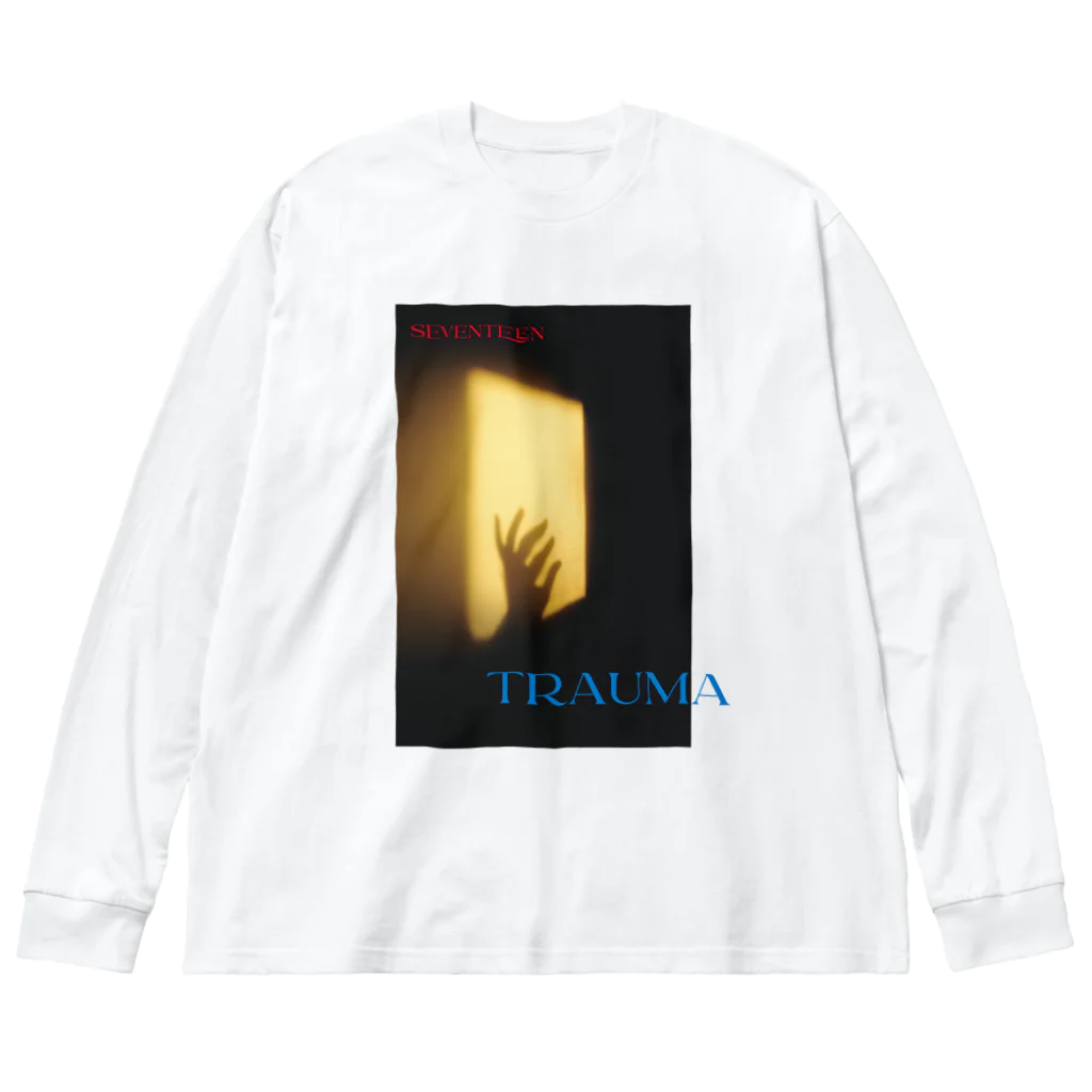 MONETのTRAUMA (SEVENTEEN) Big Long Sleeve T-Shirt