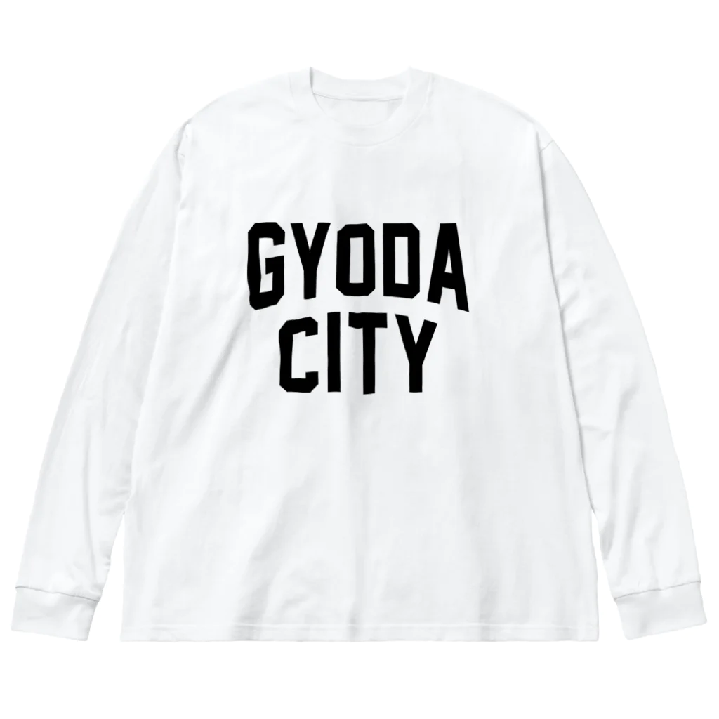 JIMOTOE Wear Local Japanの行田市 GYODA CITY ビッグシルエットロングスリーブTシャツ