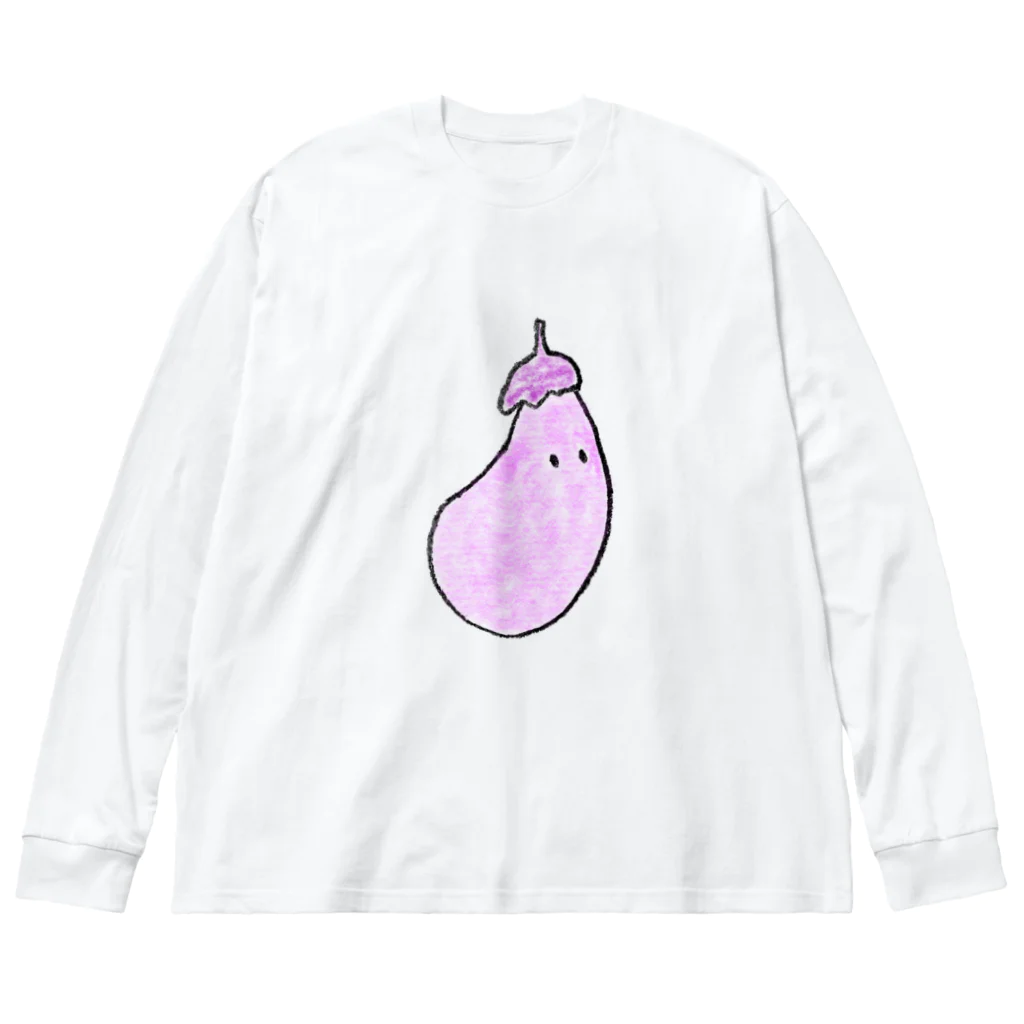 ペンネの野菜シリーズ なす Big Long Sleeve T-Shirt