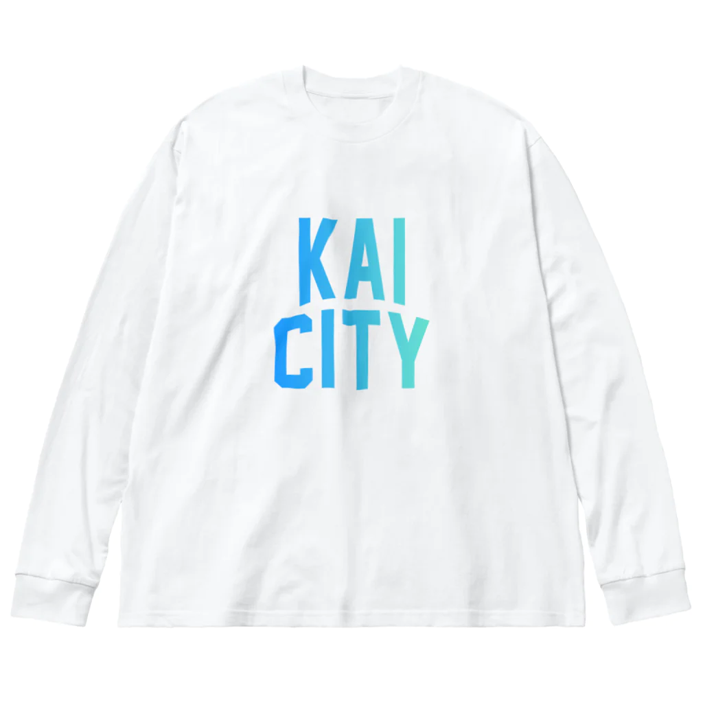 JIMOTOE Wear Local Japanの甲斐市 KAI CITY ビッグシルエットロングスリーブTシャツ