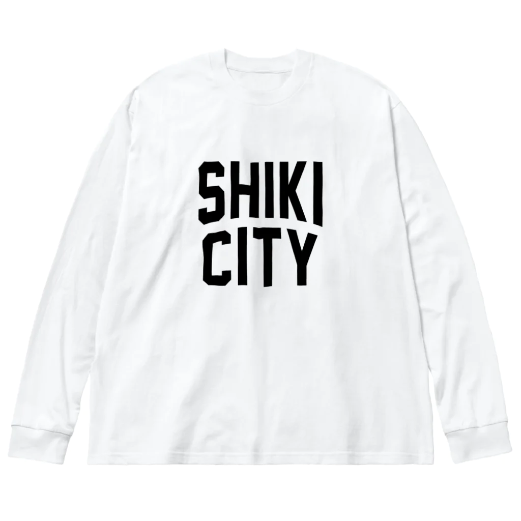 JIMOTOE Wear Local Japanの志木市 SHIKI CITY Big Long Sleeve T-Shirt