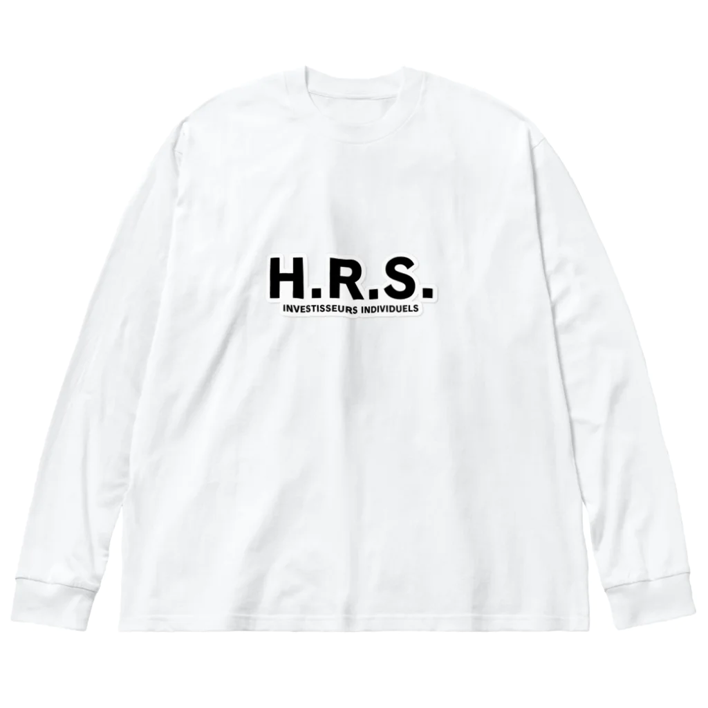 jicchama.theshopのH.R.S.(ひーろーせー) ビッグシルエットロングスリーブTシャツ