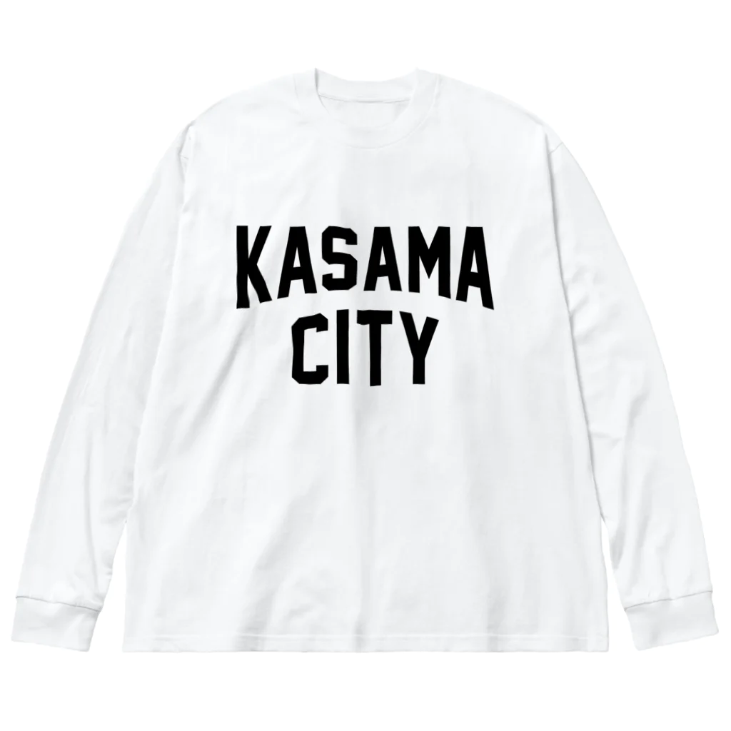 JIMOTO Wear Local Japanの笠間市 KASAMA CITY ビッグシルエットロングスリーブTシャツ