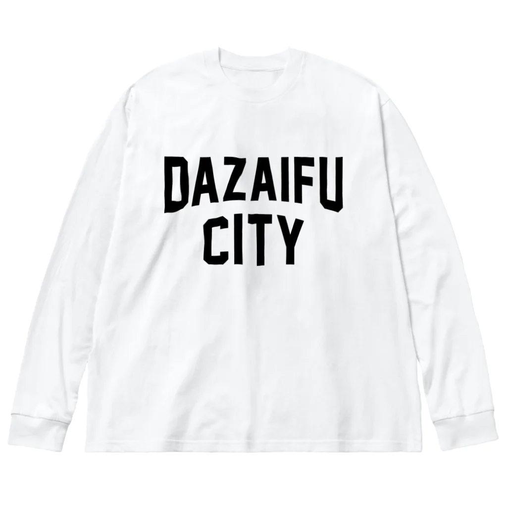JIMOTOE Wear Local Japanの太宰府市 DAZAIFU CITY Big Long Sleeve T-Shirt