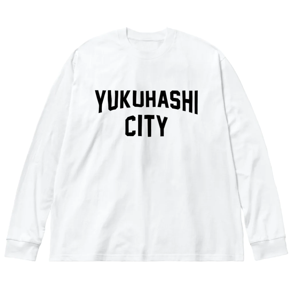 JIMOTOE Wear Local Japanの行橋市 YUKUHASHI CITY Big Long Sleeve T-Shirt