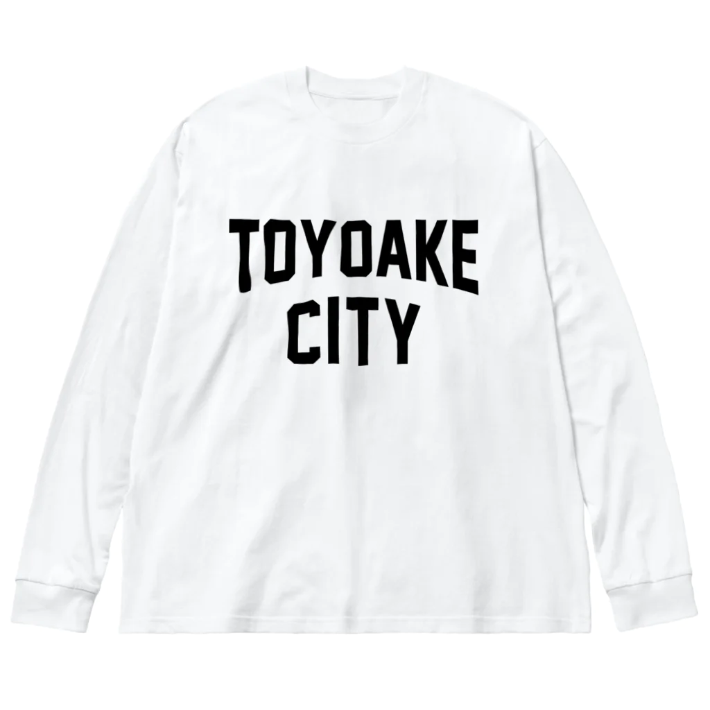 JIMOTOE Wear Local Japanの豊明市 TOYOAKE CITY Big Long Sleeve T-Shirt