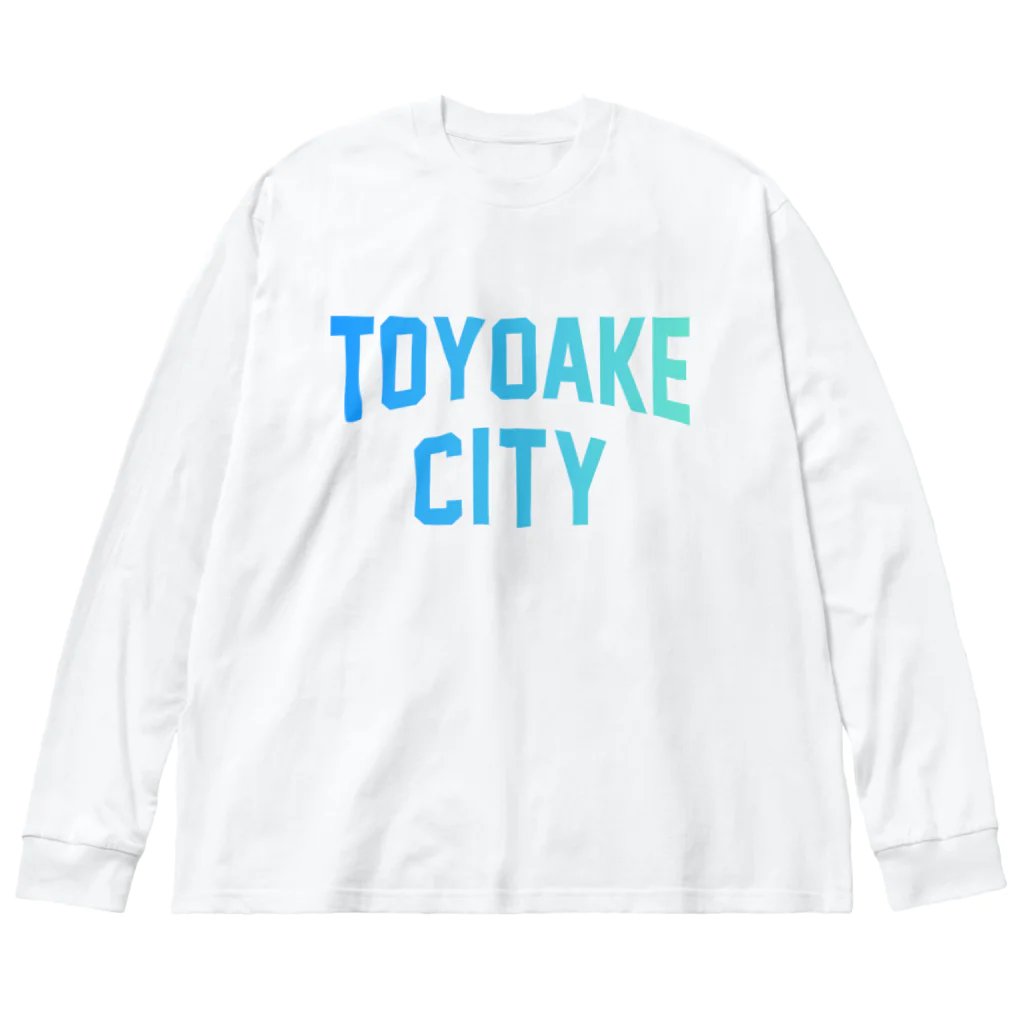JIMOTOE Wear Local Japanの豊明市 TOYOAKE CITY Big Long Sleeve T-Shirt