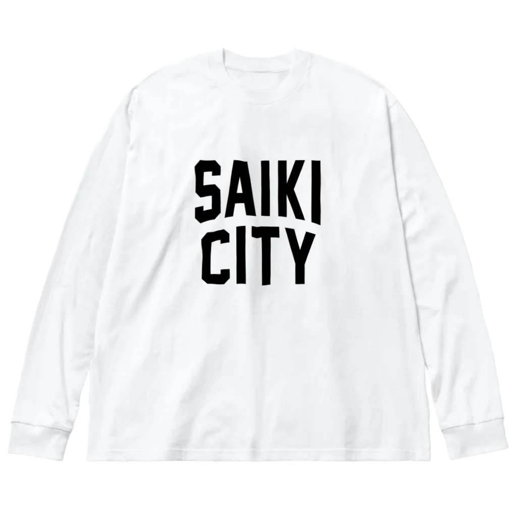 JIMOTO Wear Local Japanの佐伯市 SAIKI CITY ビッグシルエットロングスリーブTシャツ