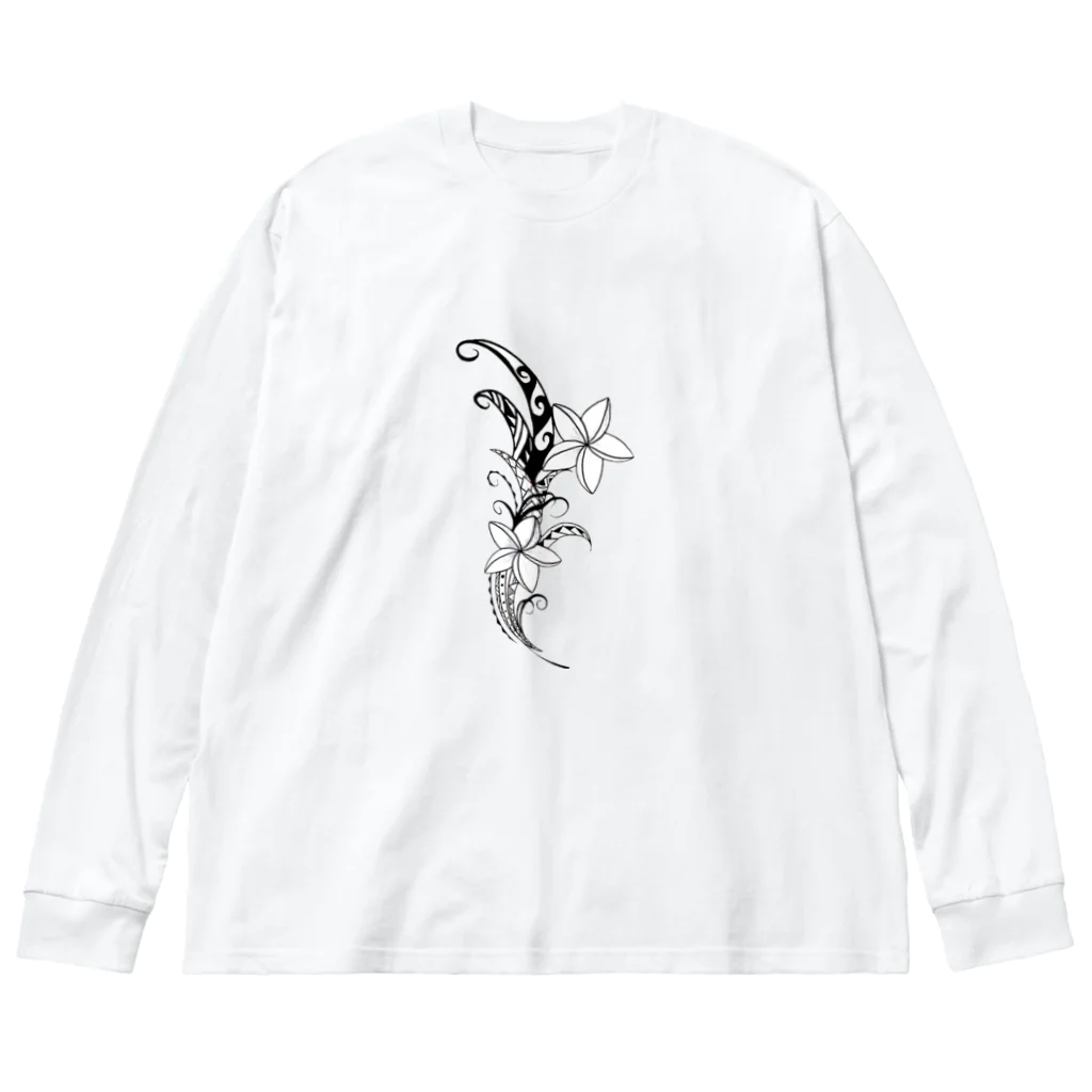 LOCO.AYAのLOCO HAIR RESORTオリジナルグッズ ビッグシルエットロングスリーブTシャツ