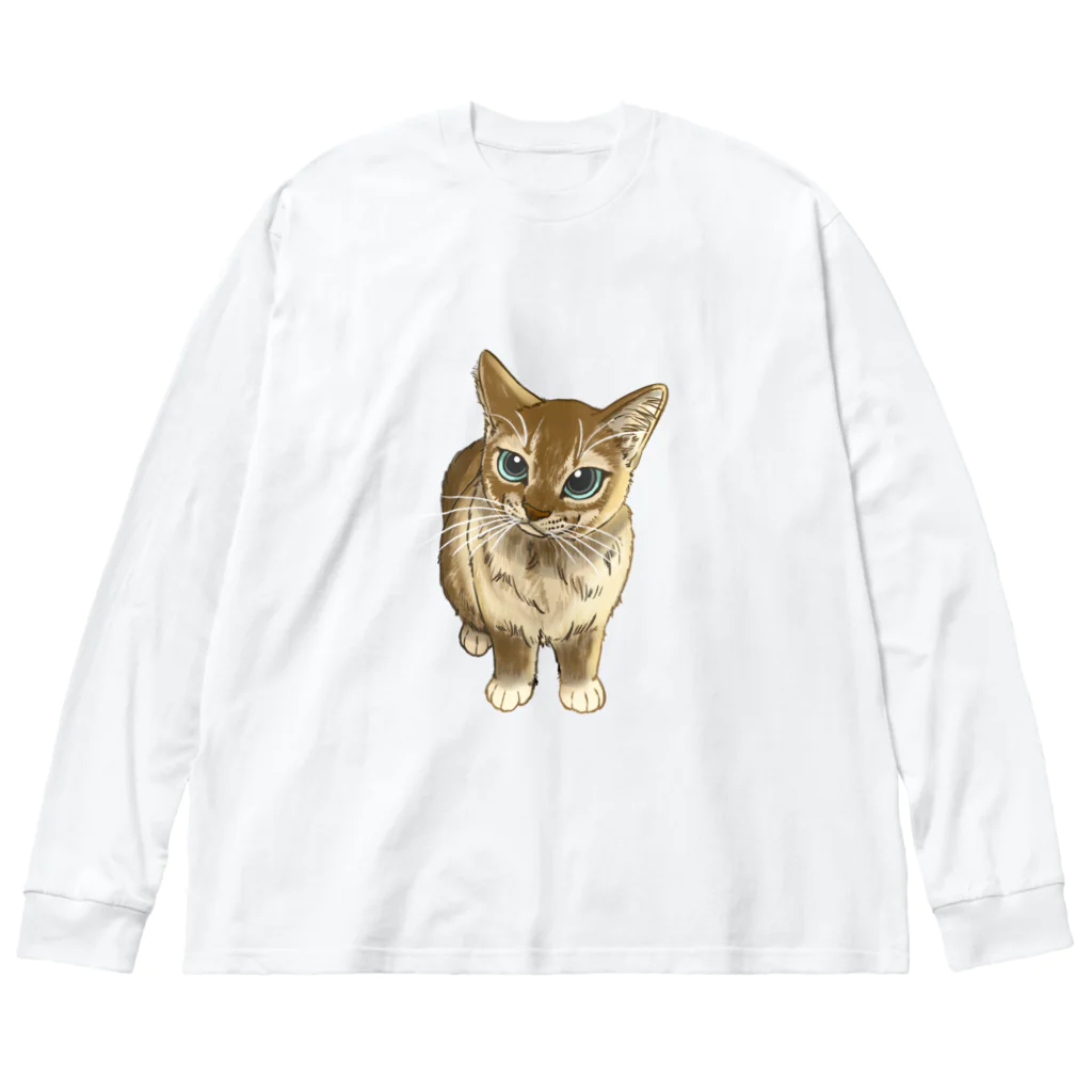 縁-yukari-のアビシニアン Big Long Sleeve T-Shirt