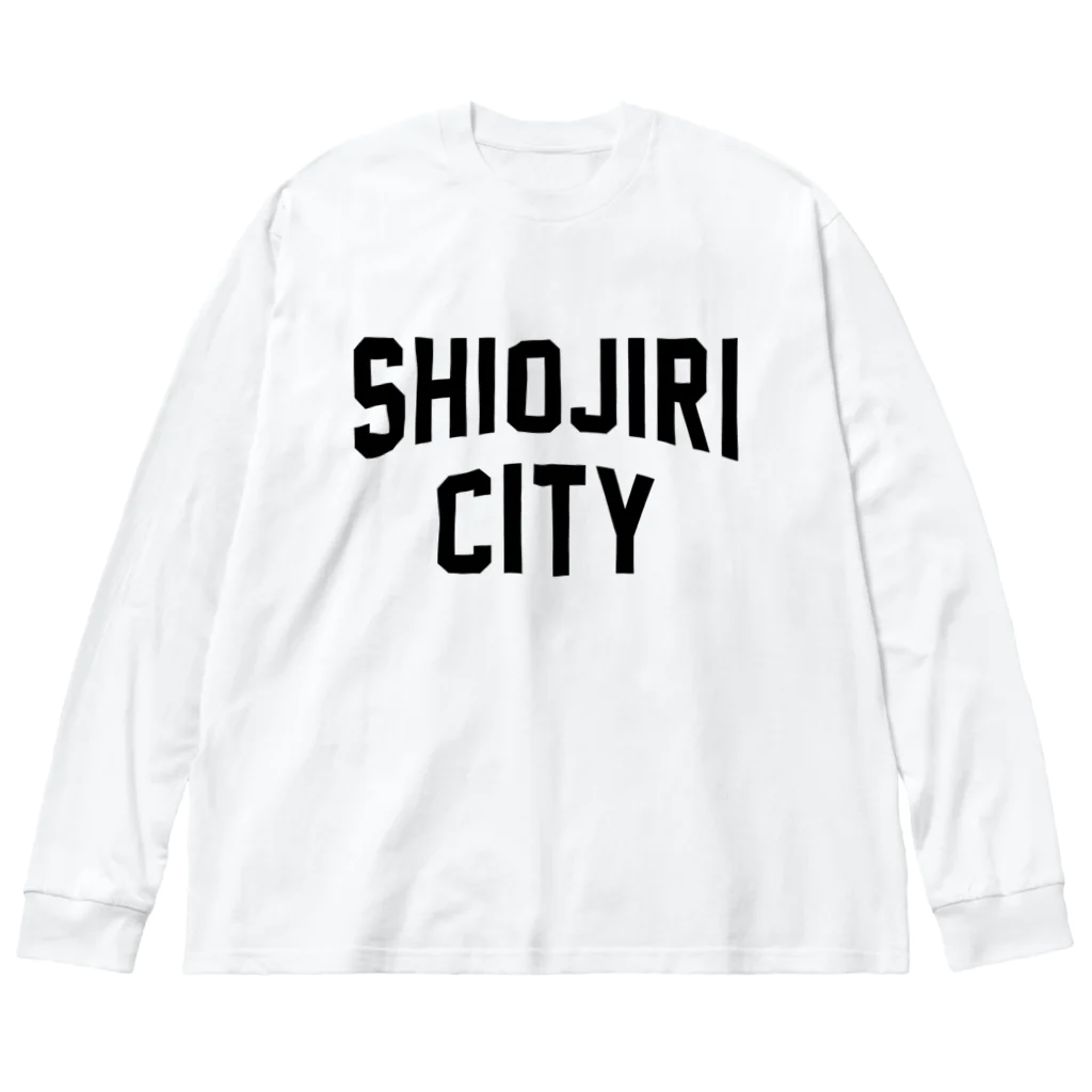 JIMOTOE Wear Local Japanの塩尻市 SHIOJIRI CITY Big Long Sleeve T-Shirt