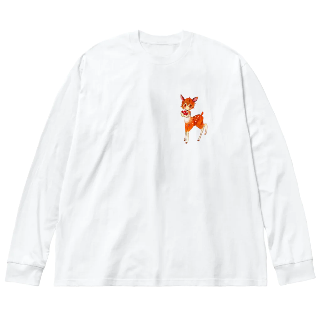 utugi_のチェルビエット Big Long Sleeve T-Shirt