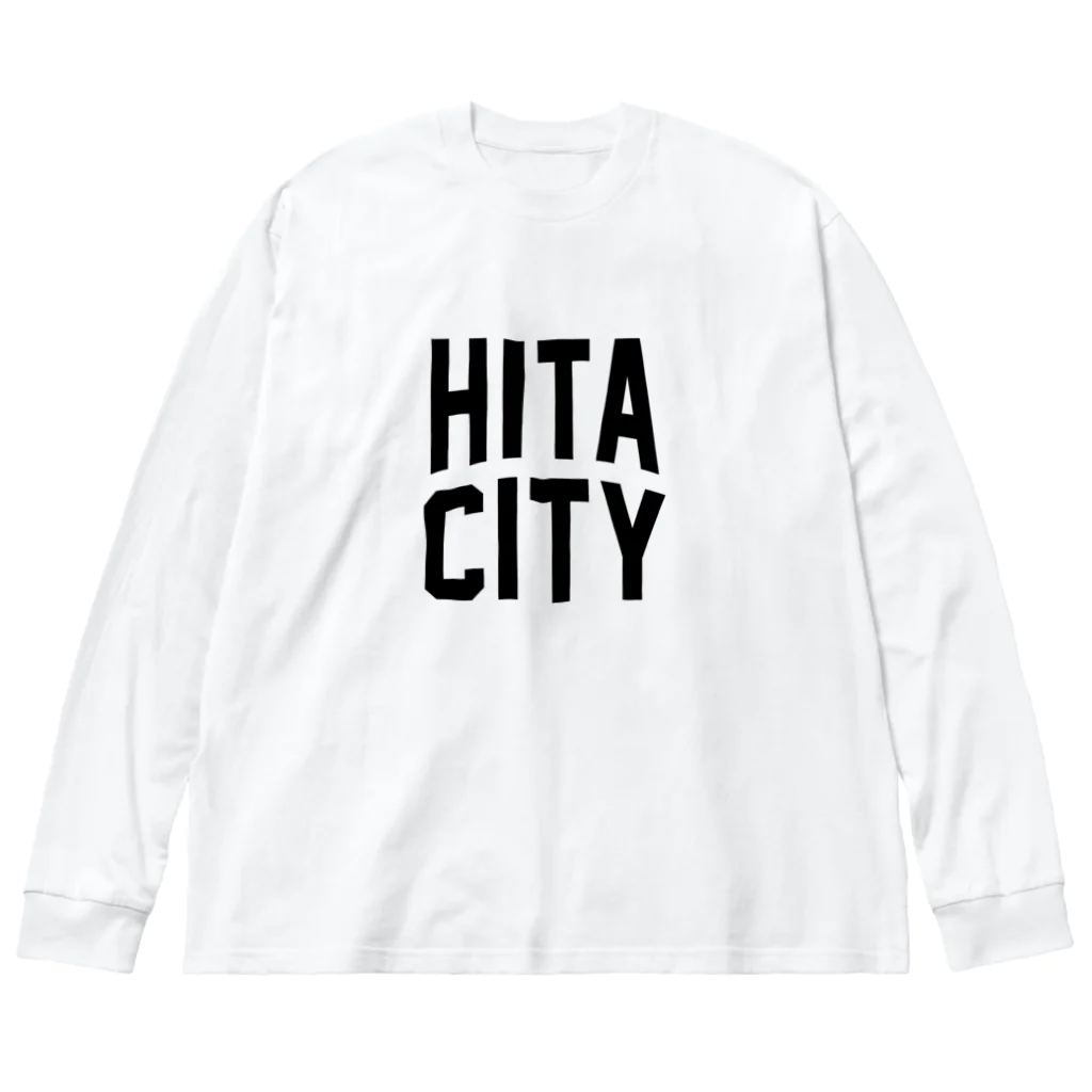 JIMOTOE Wear Local Japanの日田市 HITA CITY Big Long Sleeve T-Shirt