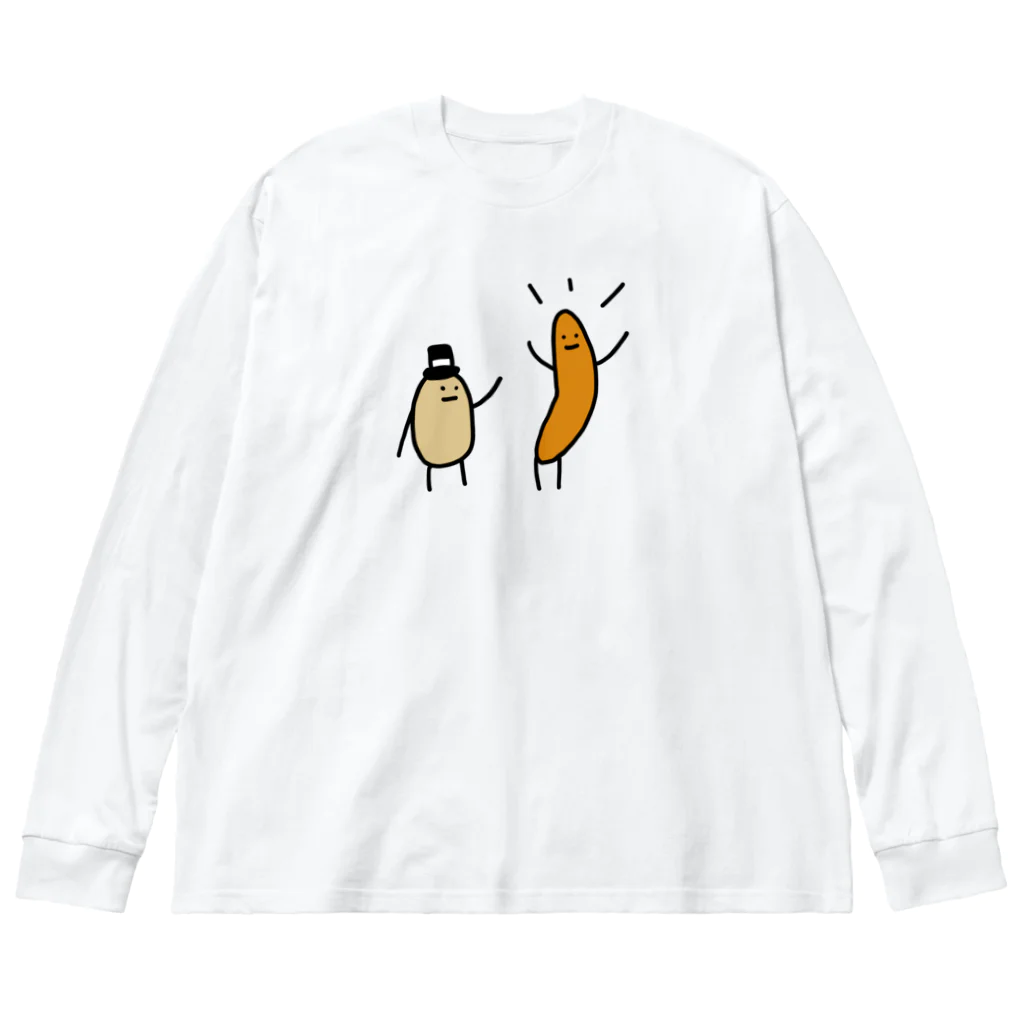 ＋Whimsyの種明かし Big Long Sleeve T-Shirt