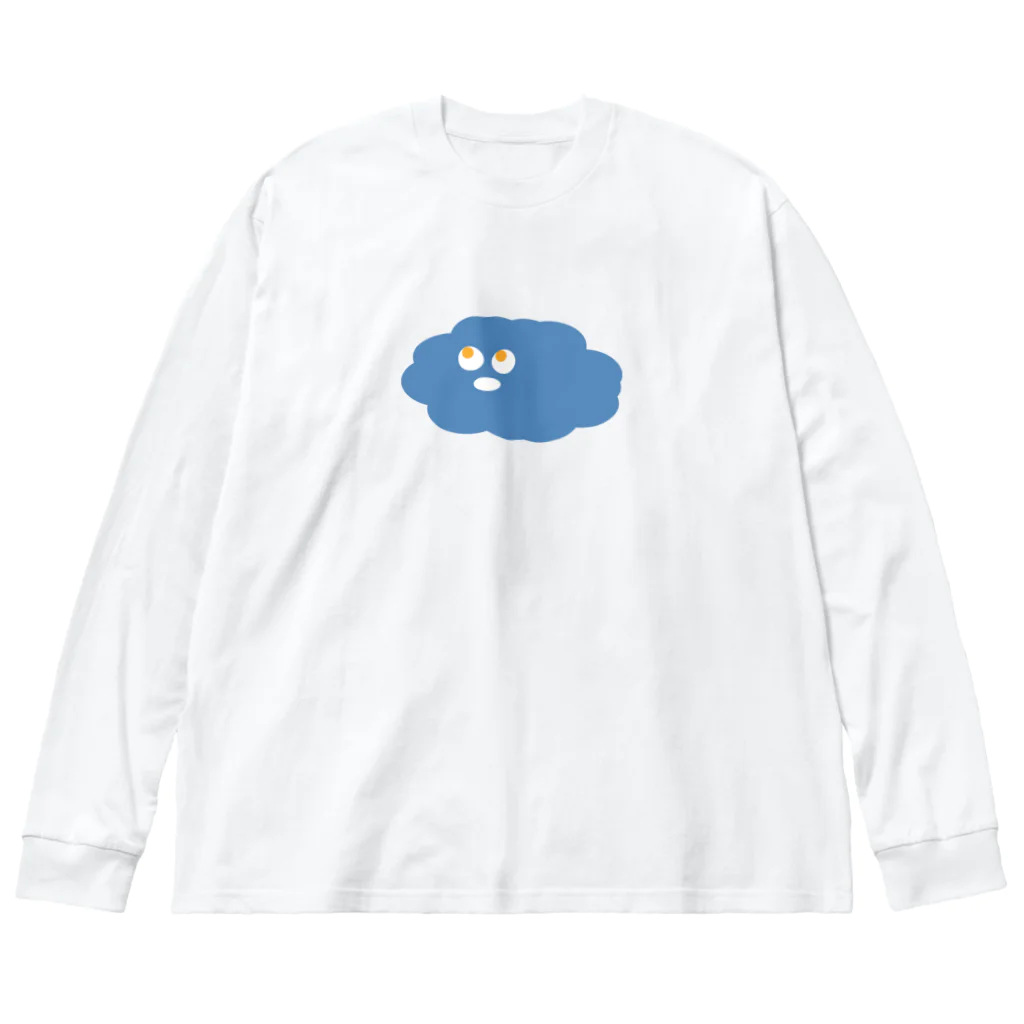 clouds のもふフレ ビッグシルエットロングスリーブTシャツ