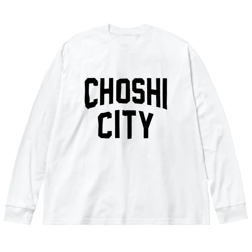 JIMOTO Wear Local Japanの銚子市 CHOSHI CITY ビッグシルエットロングスリーブTシャツ