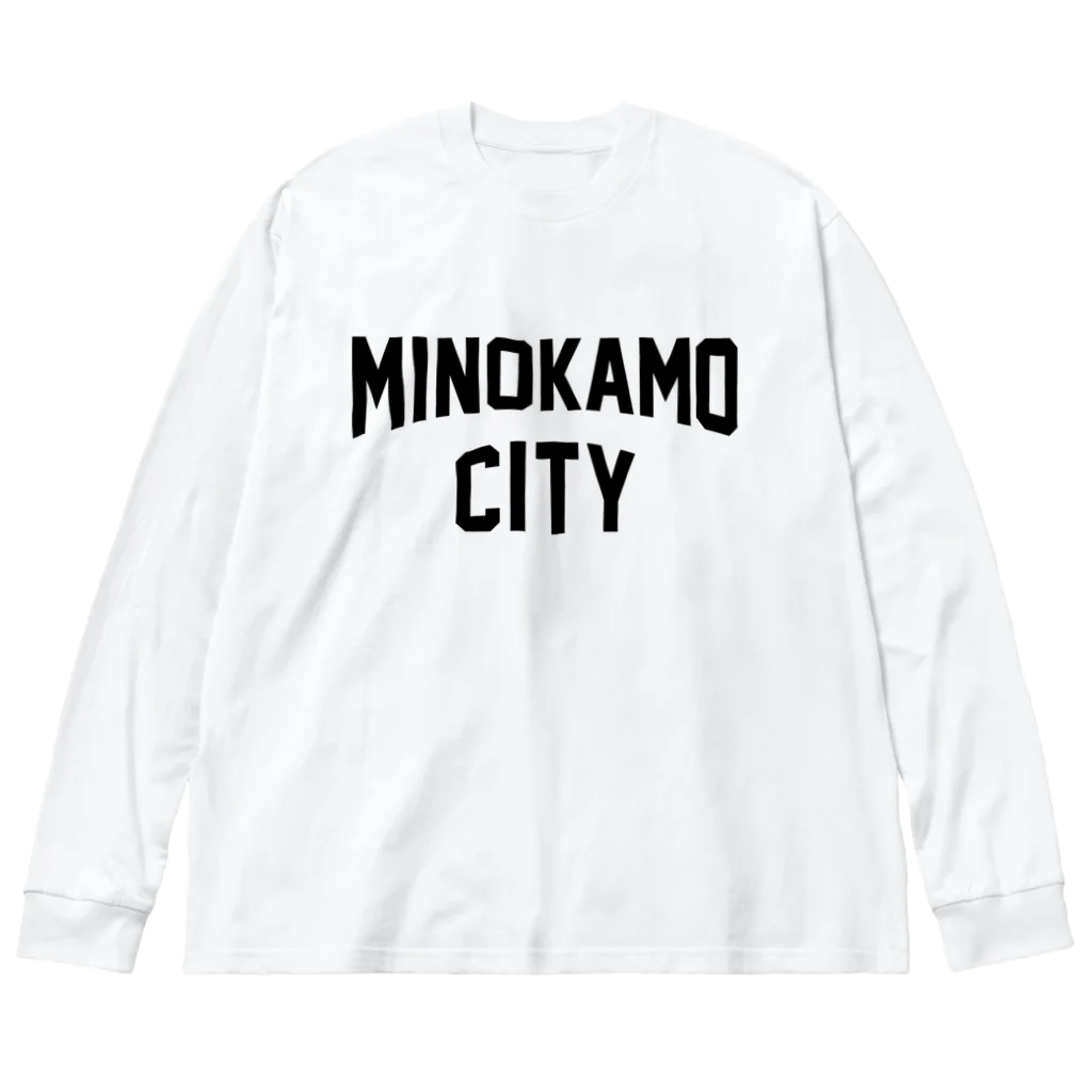 JIMOTOE Wear Local Japanの美濃加茂市 MINOKAMO CITY Big Long Sleeve T-Shirt