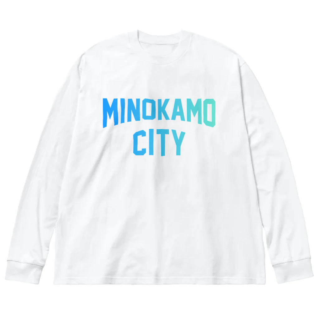 JIMOTOE Wear Local Japanの美濃加茂市 MINOKAMO CITY Big Long Sleeve T-Shirt