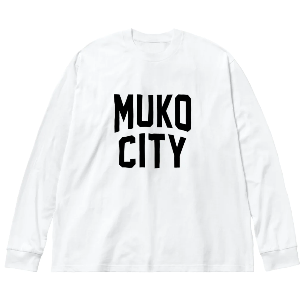 JIMOTOE Wear Local Japanの向日市 MUKO CITY ビッグシルエットロングスリーブTシャツ