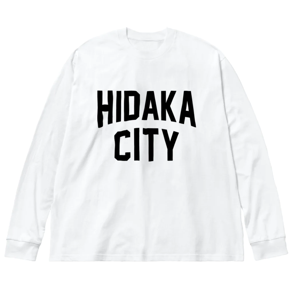 JIMOTOE Wear Local Japanの日高市 HIDAKA CITY Big Long Sleeve T-Shirt