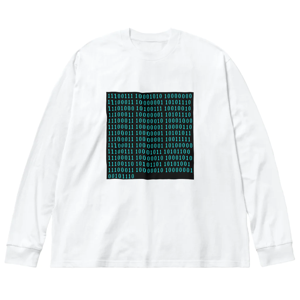 はだかのとくいてんの犀の角のようにただ独り歩め。 Big Long Sleeve T-Shirt