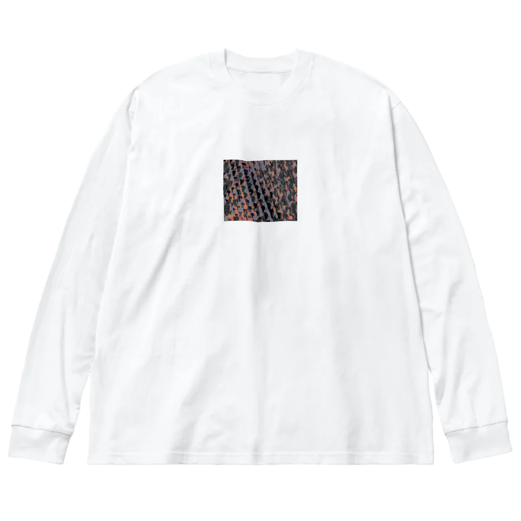 春先の篝火 ビッグシルエットロングスリーブTシャツ