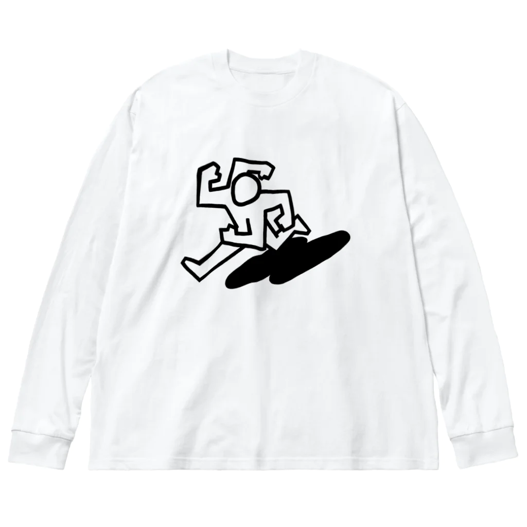 Focus on the interaction's ShopのYONPI - 1 ビッグシルエットロングスリーブTシャツ