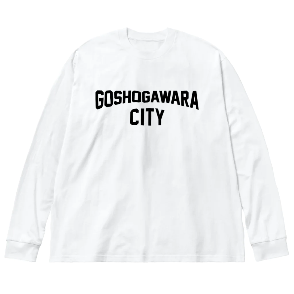 JIMOTOE Wear Local Japanの五所川原市 GOSHOGAWARA CITY ビッグシルエットロングスリーブTシャツ