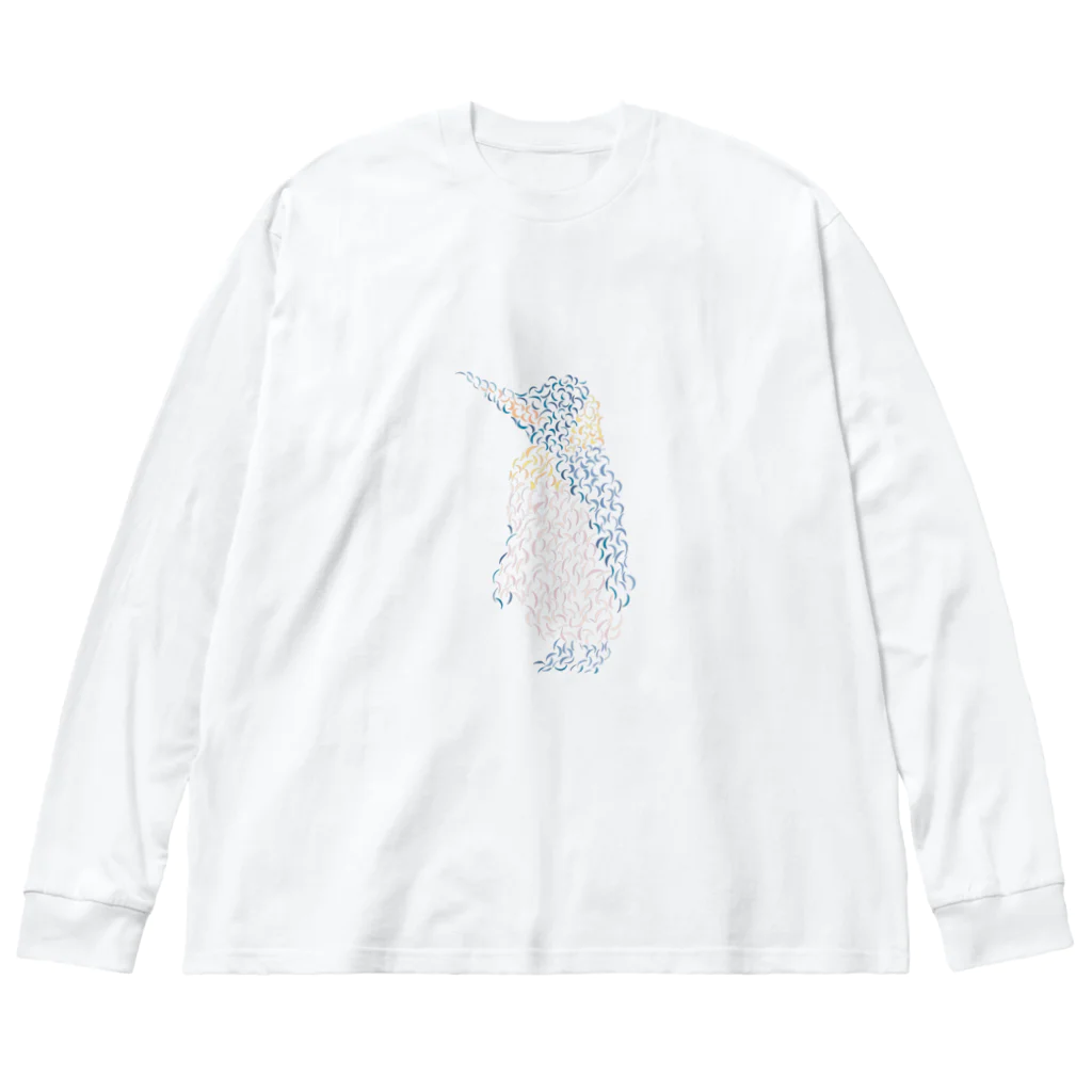 toejanssonのPenguin ビッグシルエットロングスリーブTシャツ