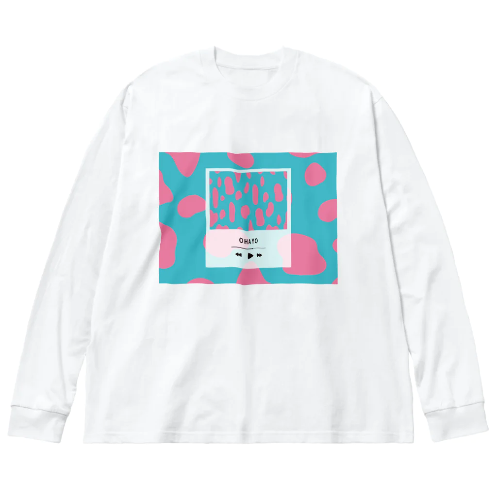 イツカノプレイリストのイツカノプレイリスト#OHAYO Big Long Sleeve T-Shirt