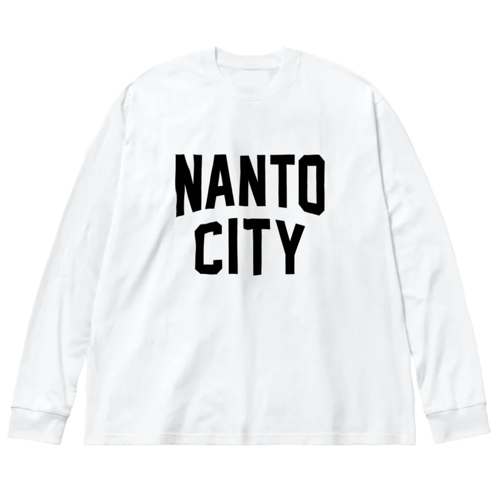 JIMOTOE Wear Local Japanの南砺市 NANTO CITY ビッグシルエットロングスリーブTシャツ