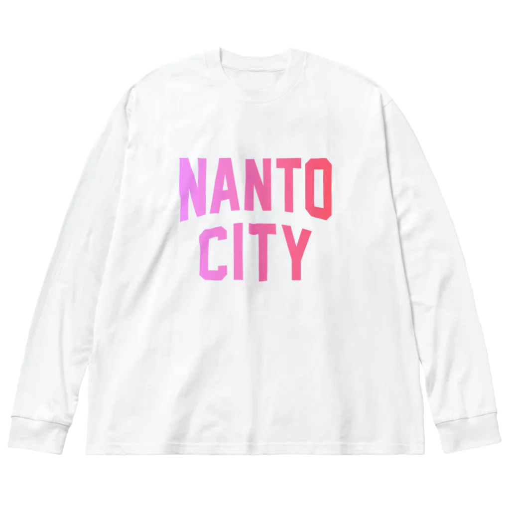 JIMOTOE Wear Local Japanの南砺市 NANTO CITY ビッグシルエットロングスリーブTシャツ