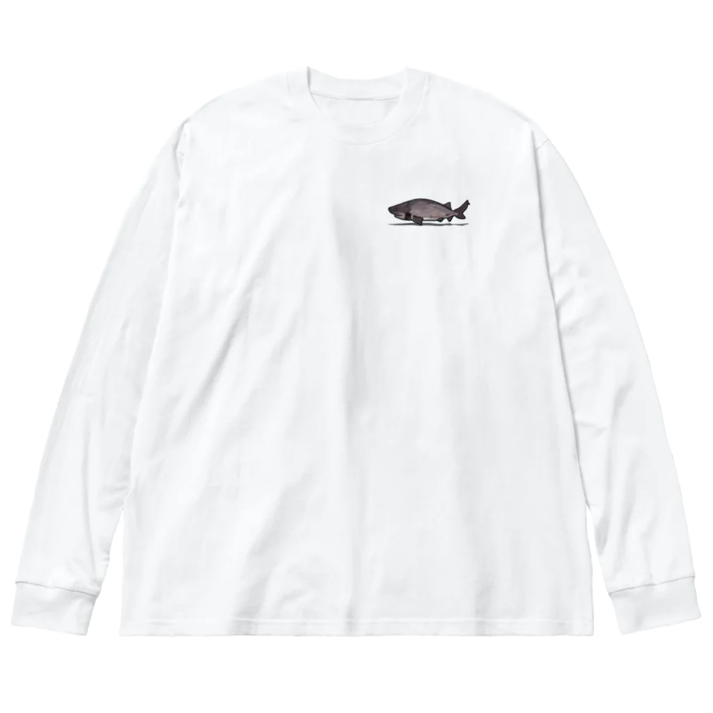 snaggedgorillaのカグラザメ ビッグシルエットロングスリーブTシャツ