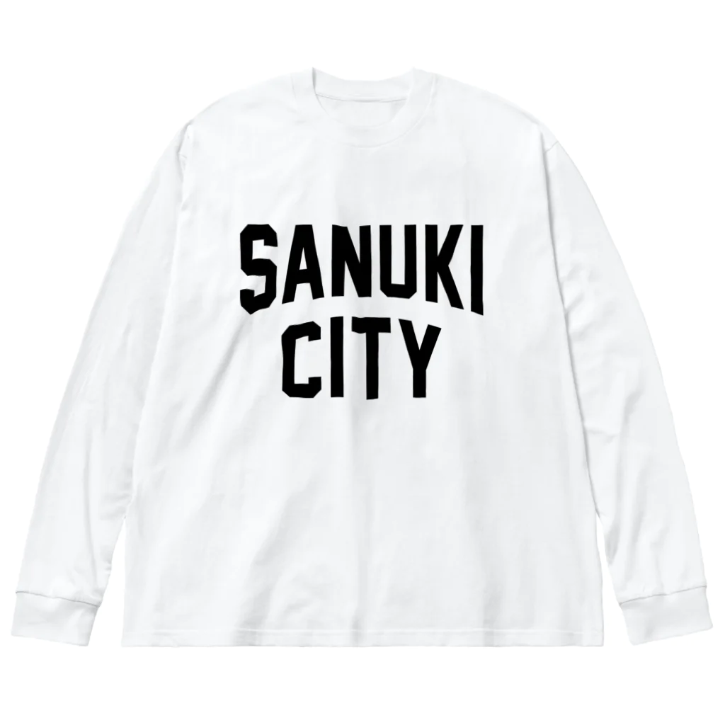 JIMOTOE Wear Local Japanのさぬき市 SANUKI CITY ビッグシルエットロングスリーブTシャツ