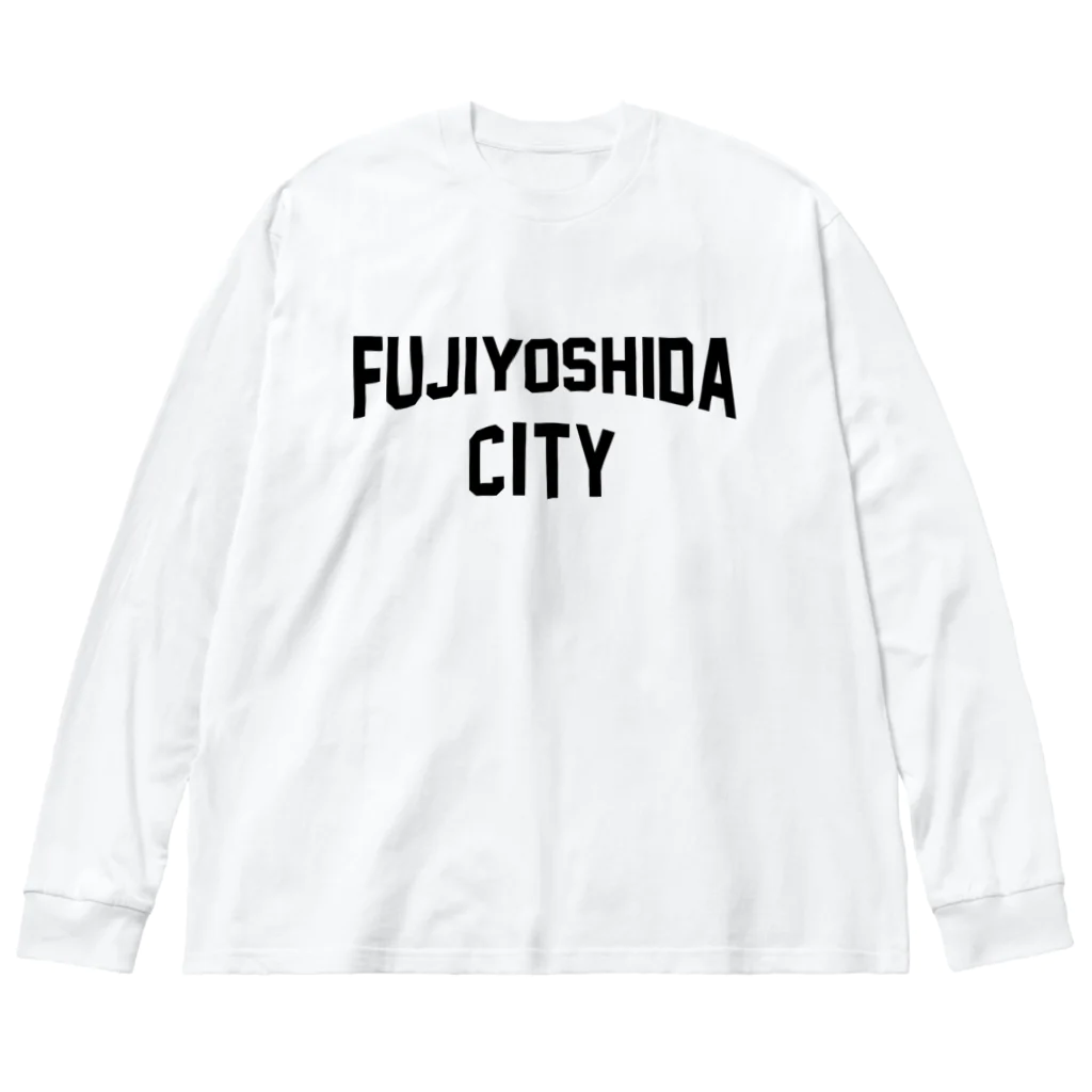 JIMOTOE Wear Local Japanの富士吉田市 FUJI YOSHIDA CITY Big Long Sleeve T-Shirt