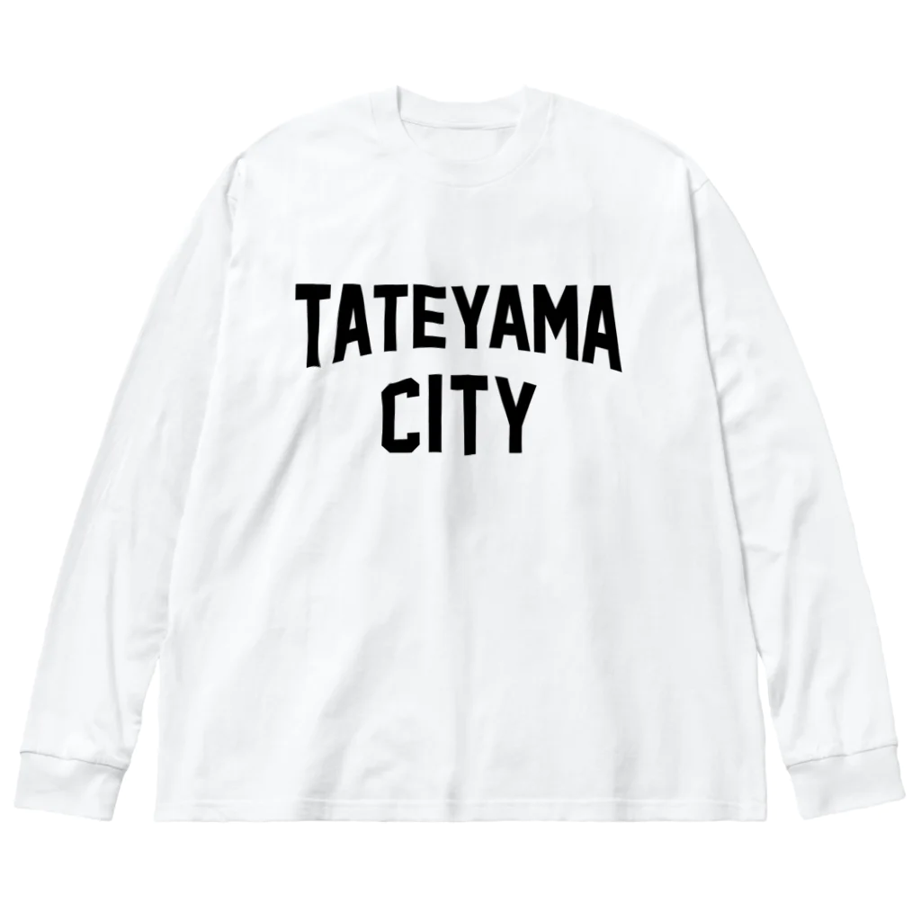 JIMOTOE Wear Local Japanの館山市 TATEYAMA CITY ビッグシルエットロングスリーブTシャツ