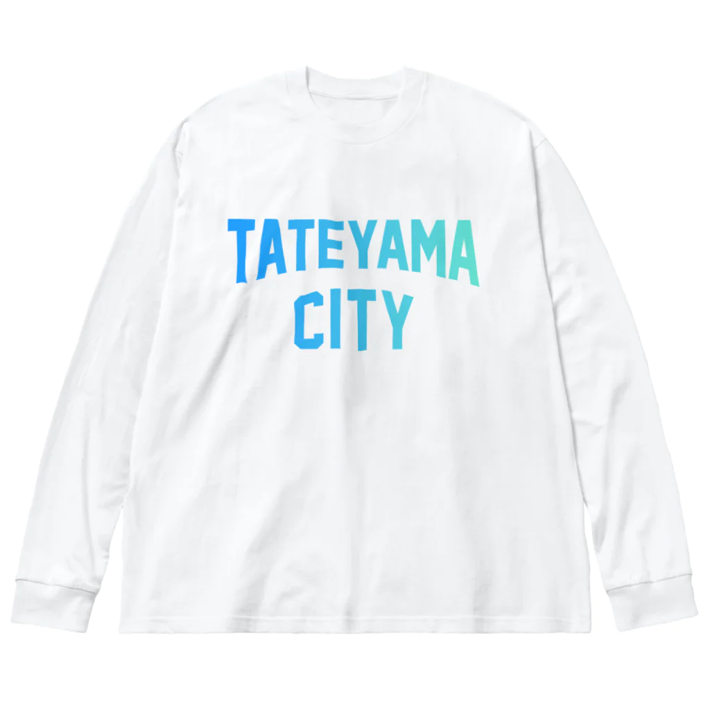 JIMOTOE Wear Local Japanの館山市 TATEYAMA CITY Big Long Sleeve T-Shirt