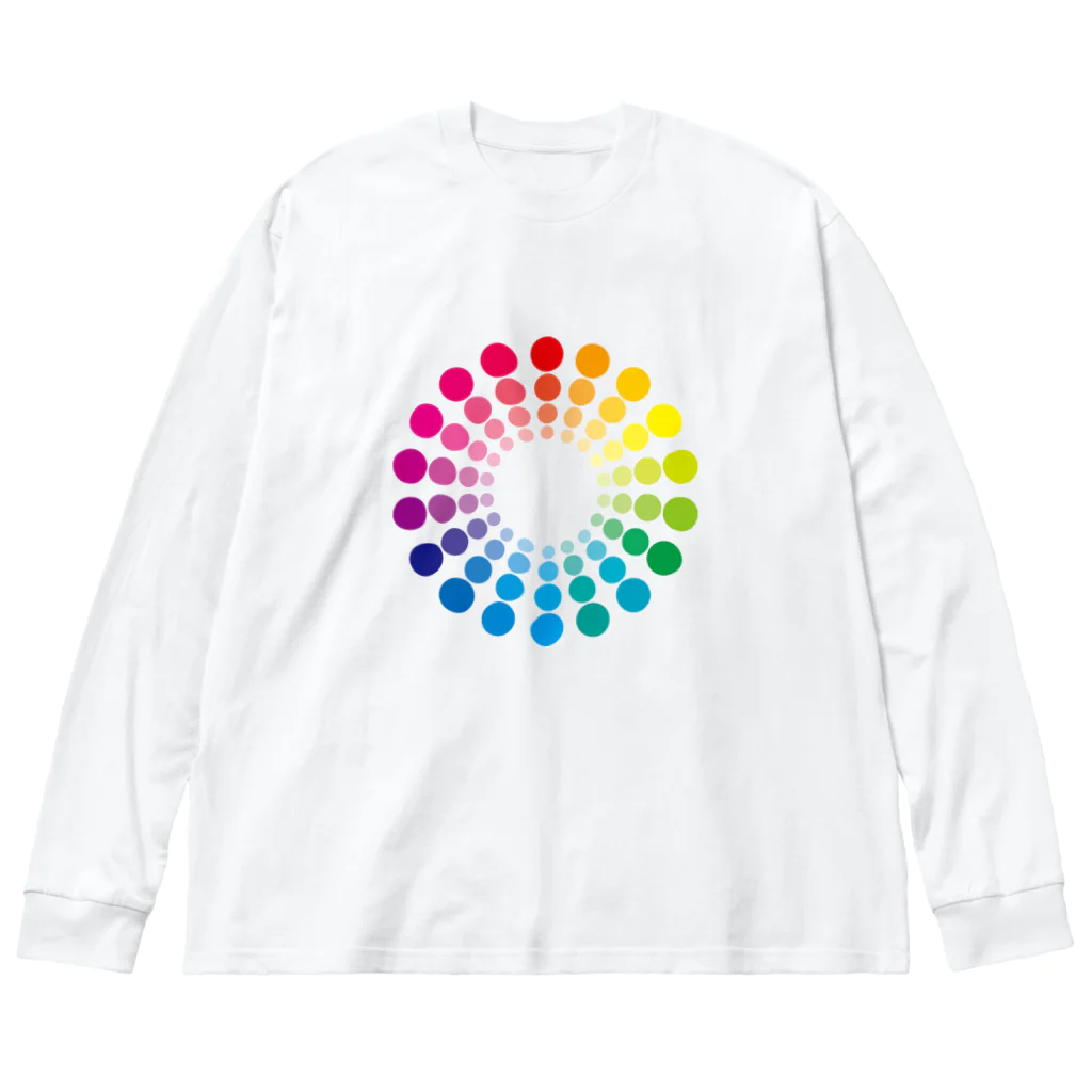designMANのカラーチャート ビッグシルエットロングスリーブTシャツ