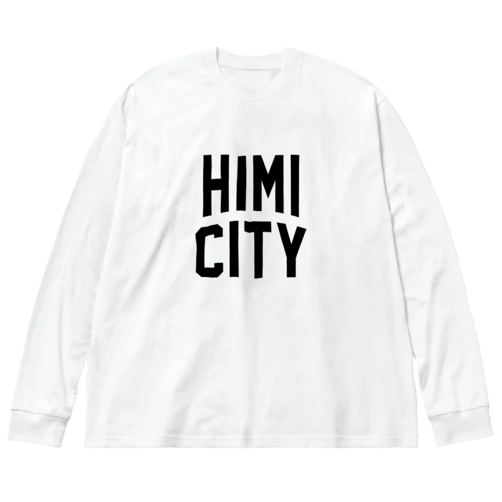 JIMOTO Wear Local Japanの氷見市 HIMI CITY ビッグシルエットロングスリーブTシャツ