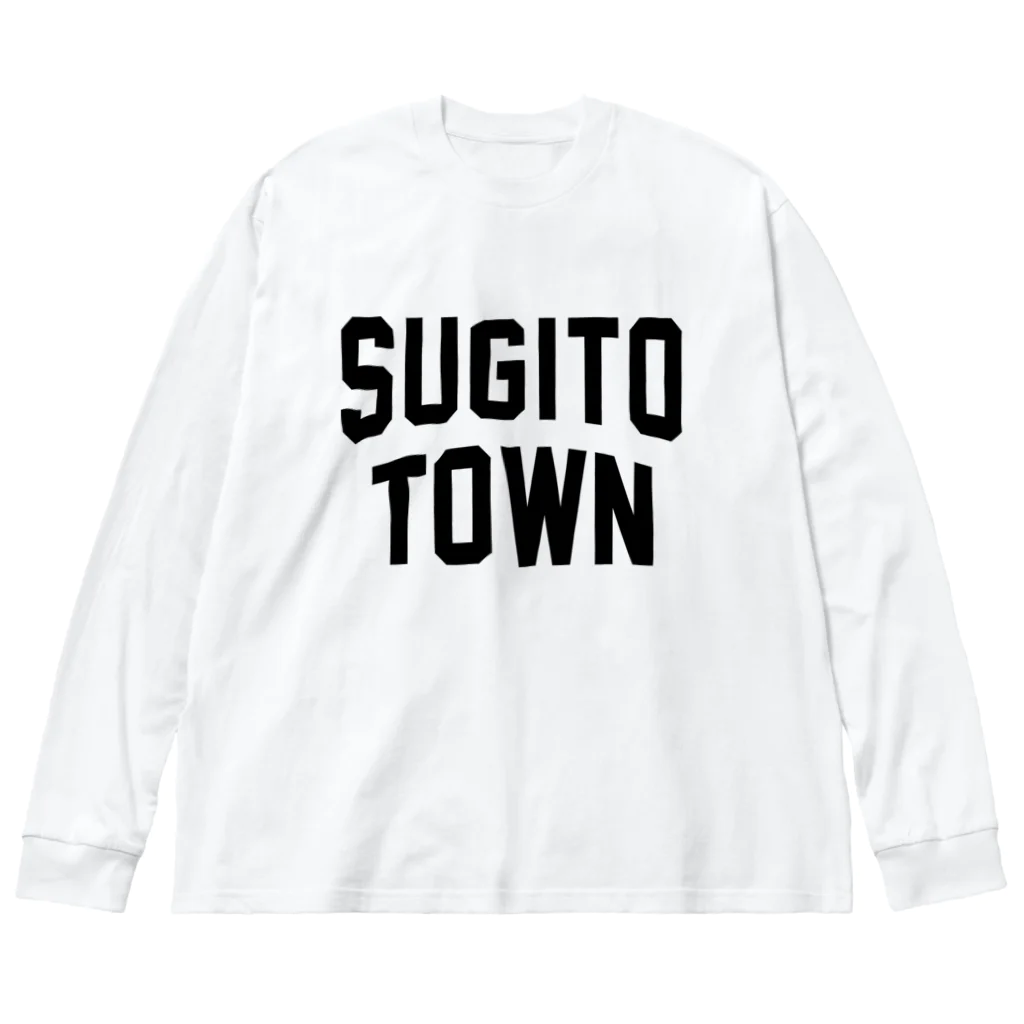 JIMOTOE Wear Local Japanの杉戸町 SUGITO TOWN Big Long Sleeve T-Shirt