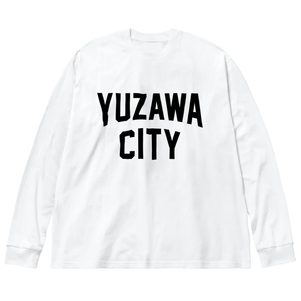 JIMOTOE Wear Local Japanの湯沢市 YUZAWA CITY ビッグシルエットロングスリーブTシャツ