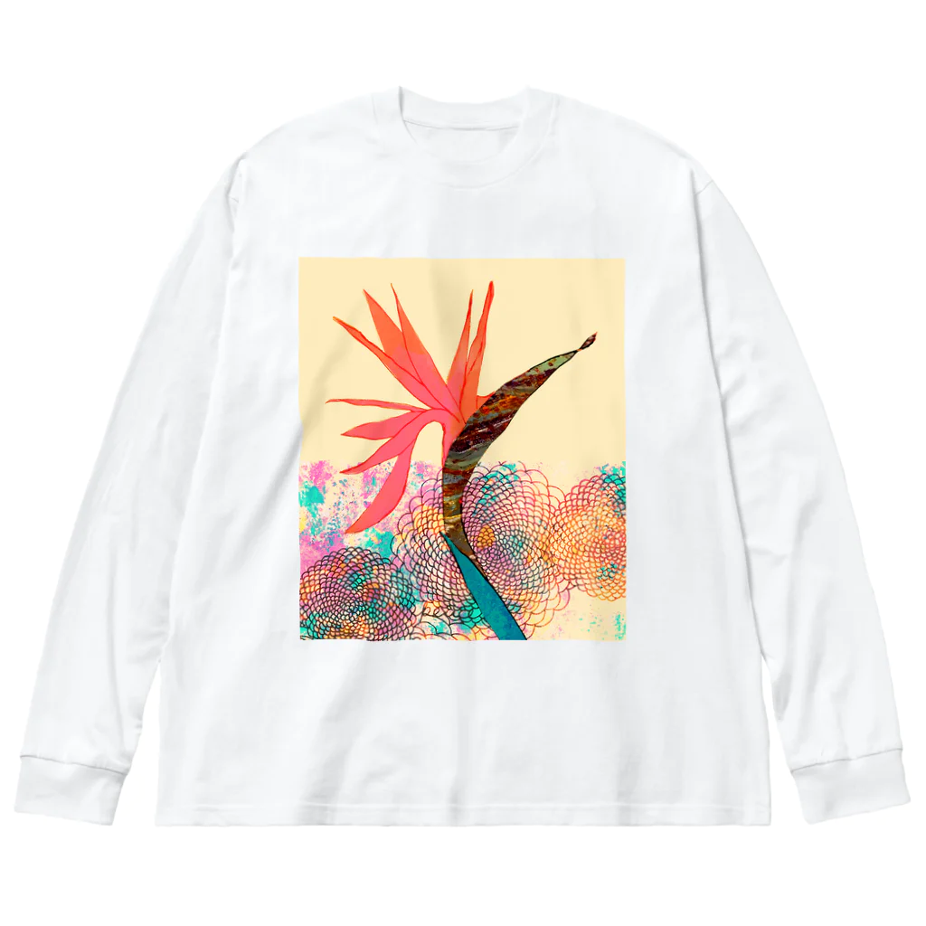 SUNRISE SOUNDのストレリチア ビッグシルエットロングスリーブTシャツ