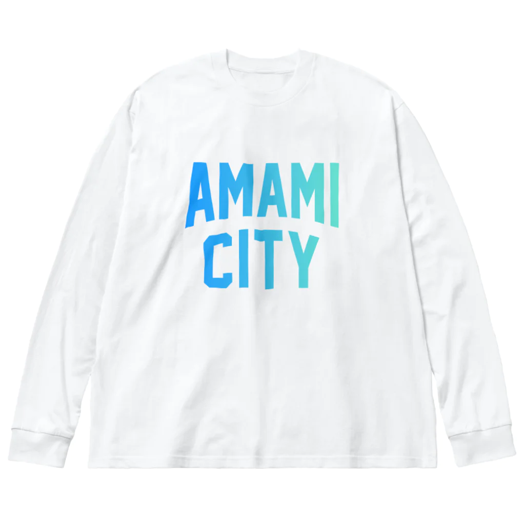 JIMOTO Wear Local Japanの奄美市 AMAMI CITY ビッグシルエットロングスリーブTシャツ