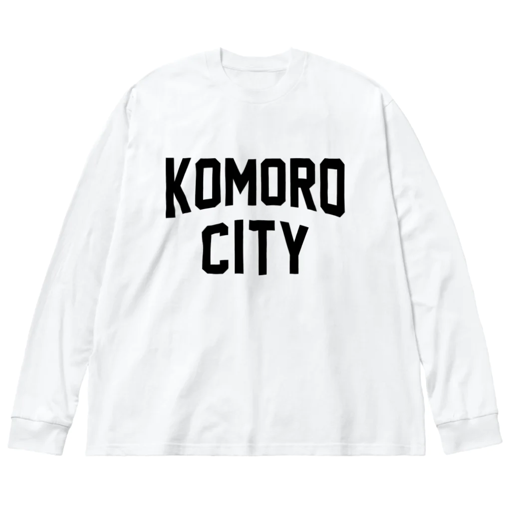 JIMOTOE Wear Local Japanの小諸市 KOMORO CITY Big Long Sleeve T-Shirt
