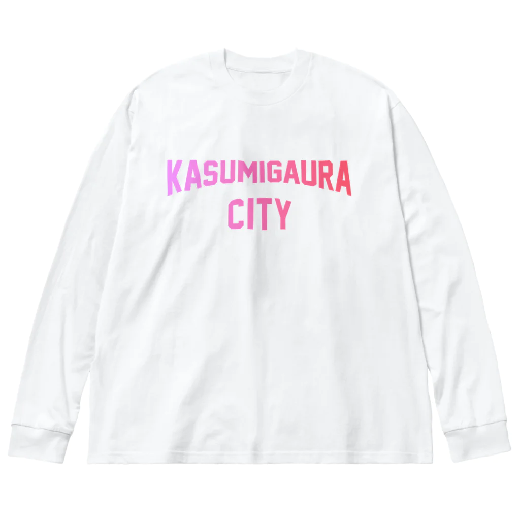 JIMOTOE Wear Local Japanのかすみがうら市 KASUMIGAURA CITY Big Long Sleeve T-Shirt