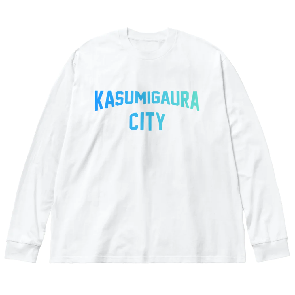 JIMOTOE Wear Local Japanのかすみがうら市 KASUMIGAURA CITY Big Long Sleeve T-Shirt